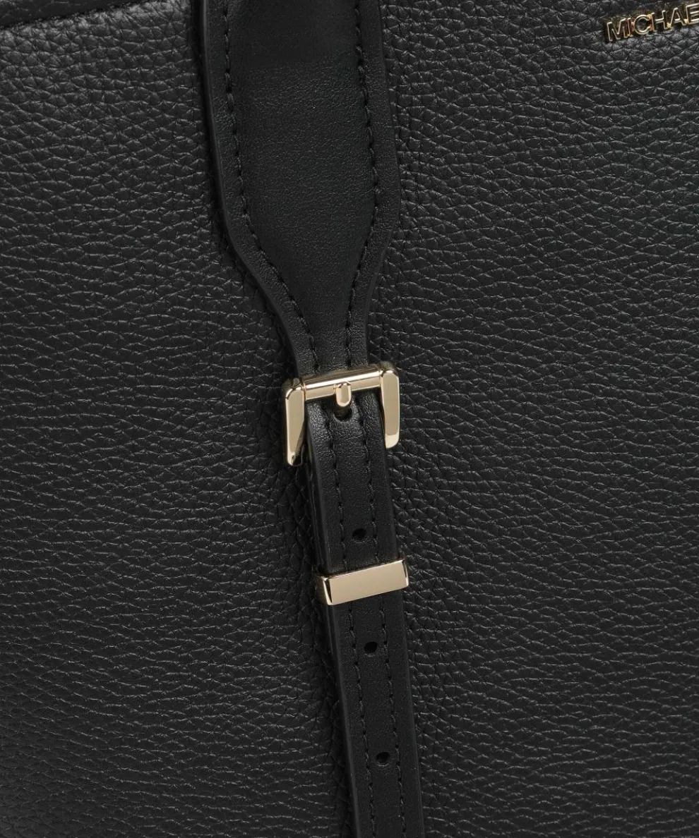 Moore Tote bag grained cow leather black