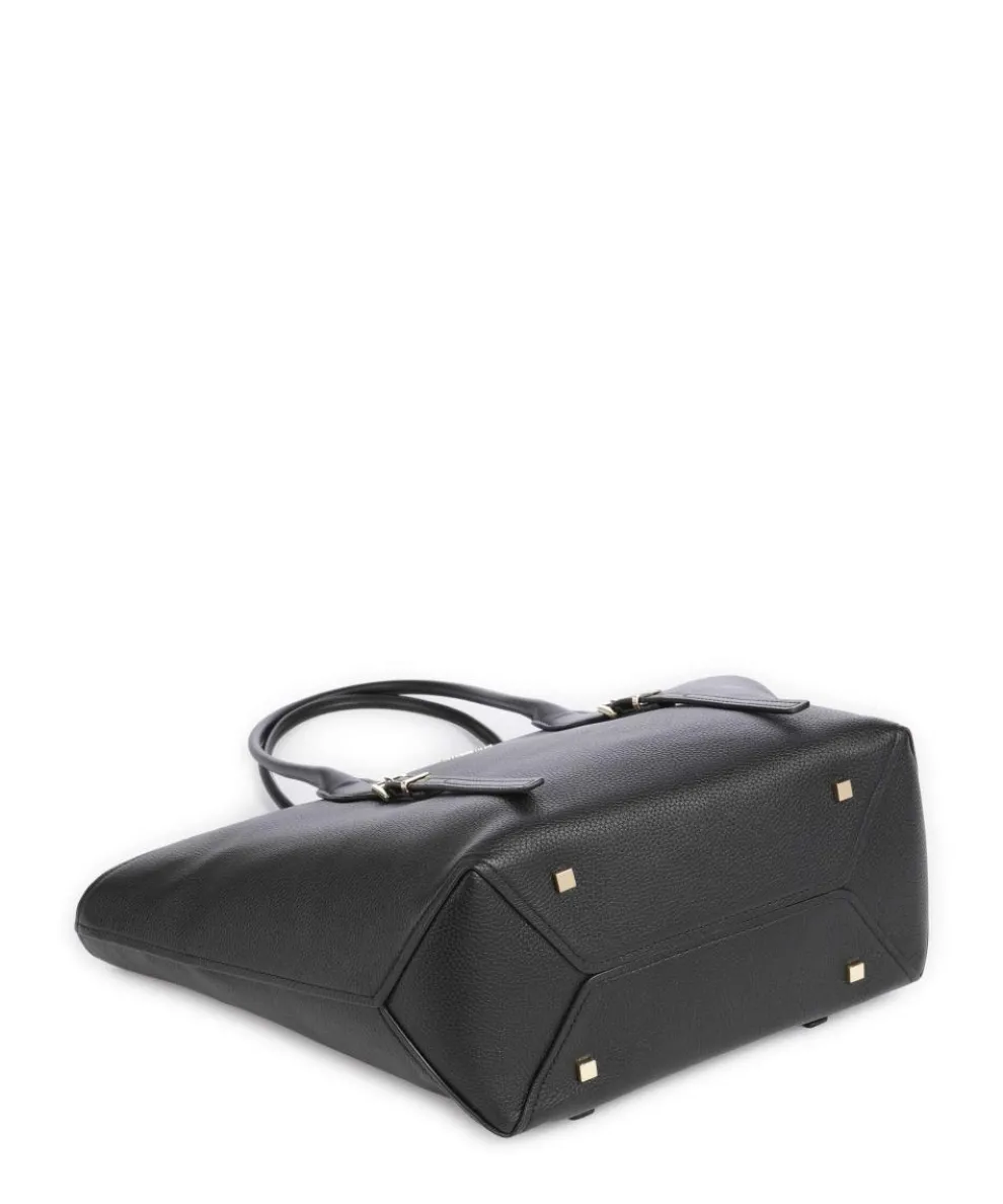 Moore Tote bag grained cow leather black