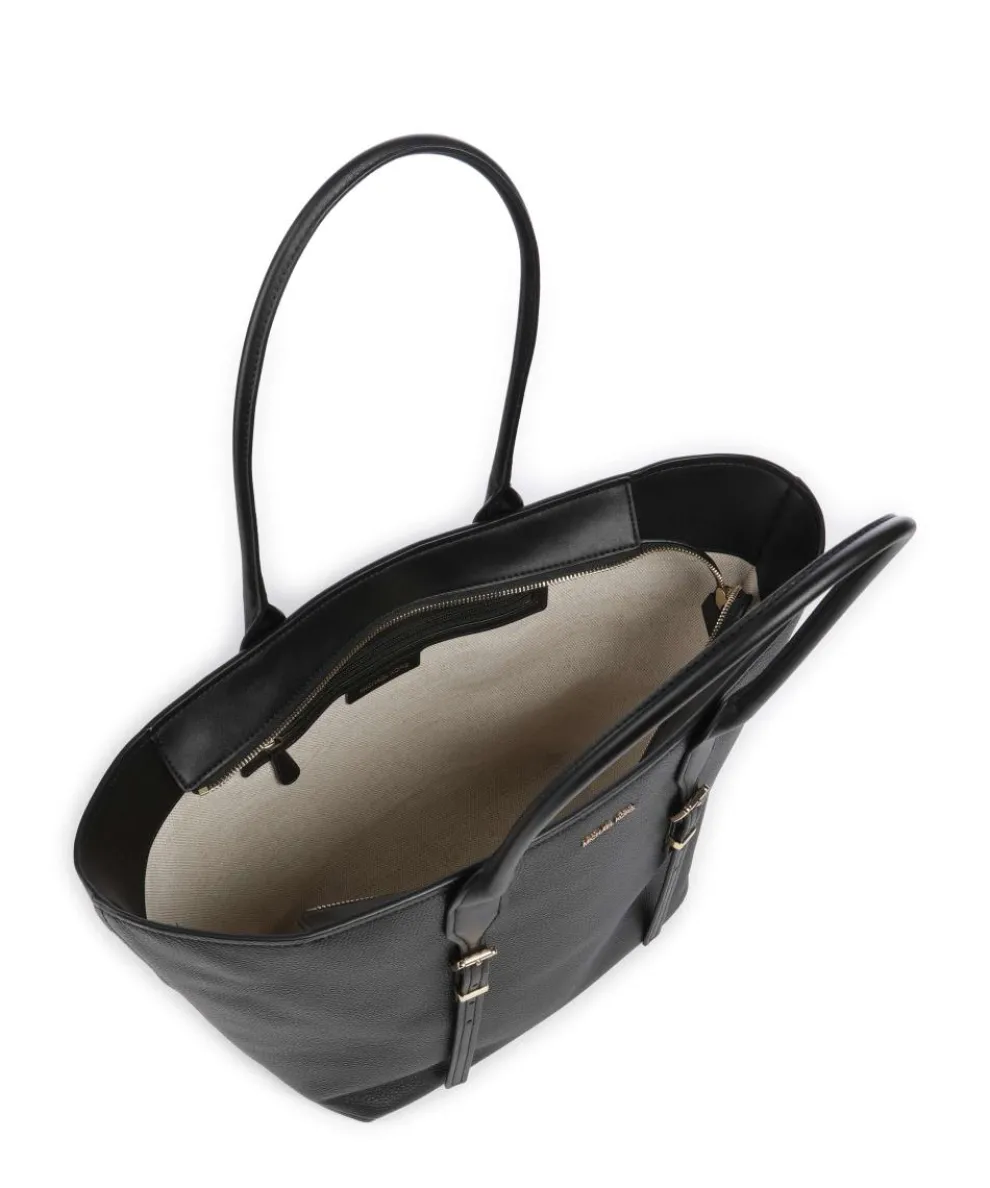 Moore Tote bag grained cow leather black