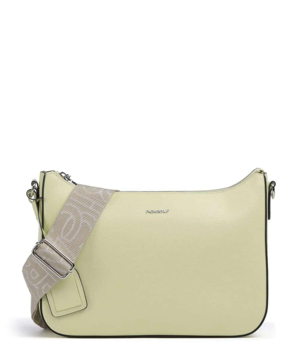 Super Star Crossbody bag saffiano cow leather yellow
