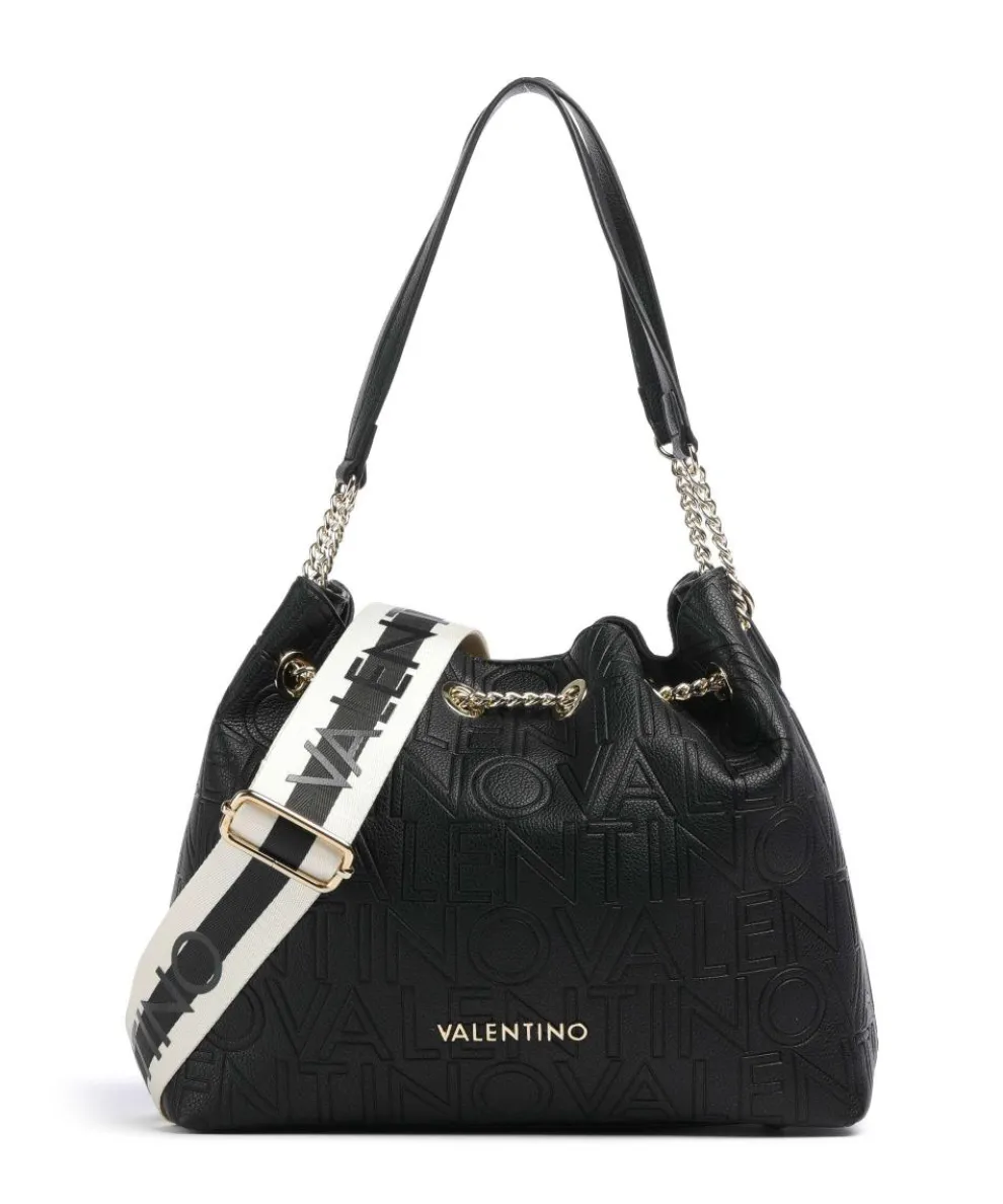 Pansy Bucket bag imitation leather black