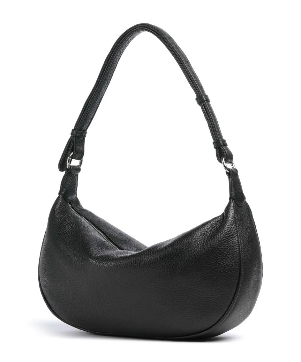 Muse Hobo bag grained cow leather black