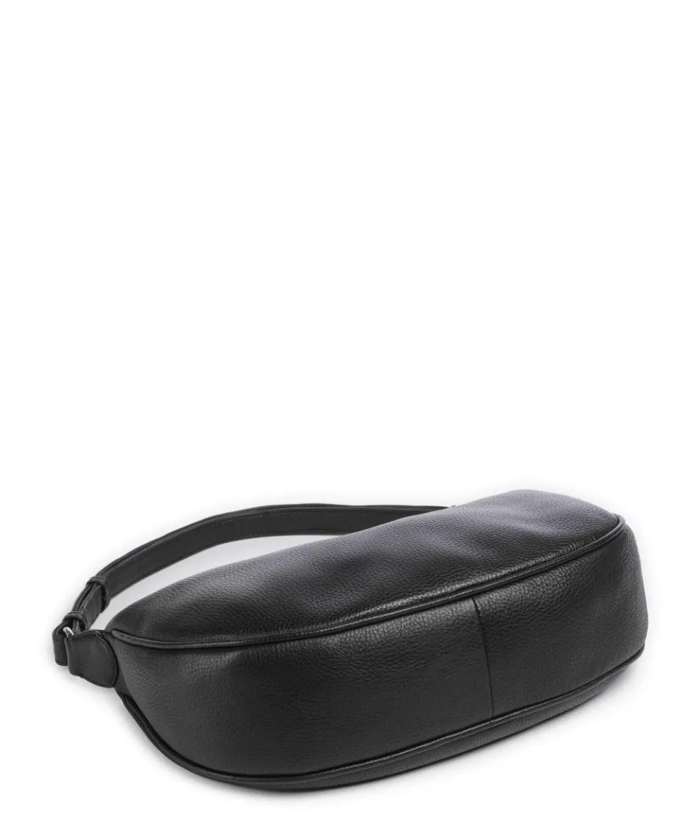Muse Hobo bag grained cow leather black
