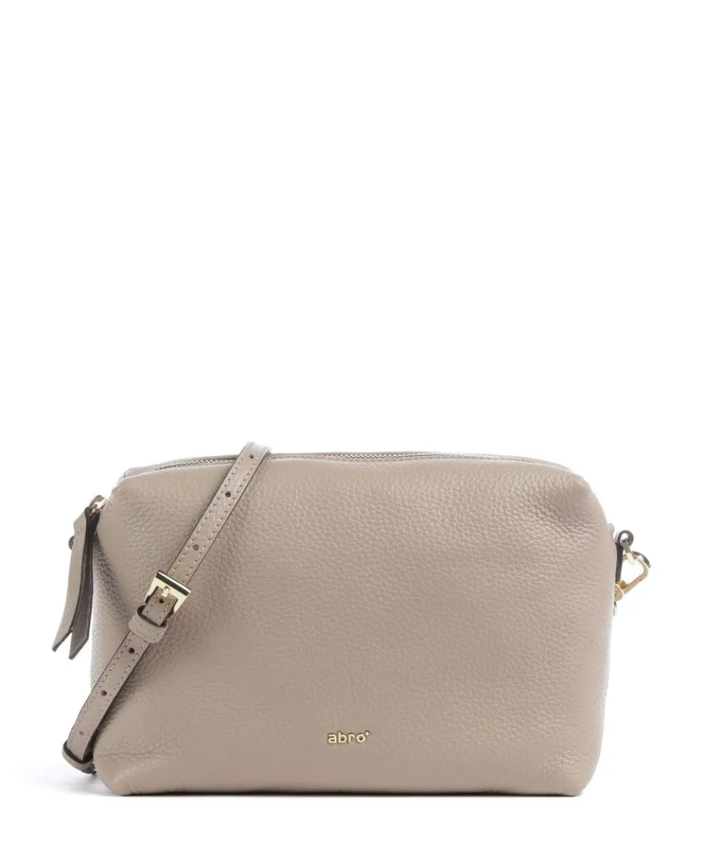 Agave Kaia Crossbody bag grained leather beige