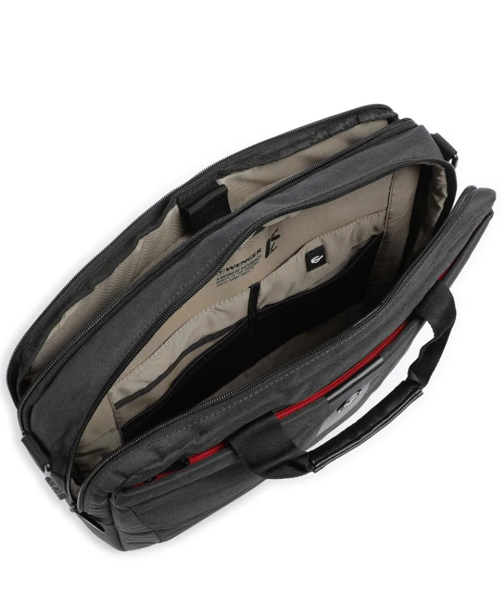 MX ECO Briefcase 16″ recycled polyester anthracite