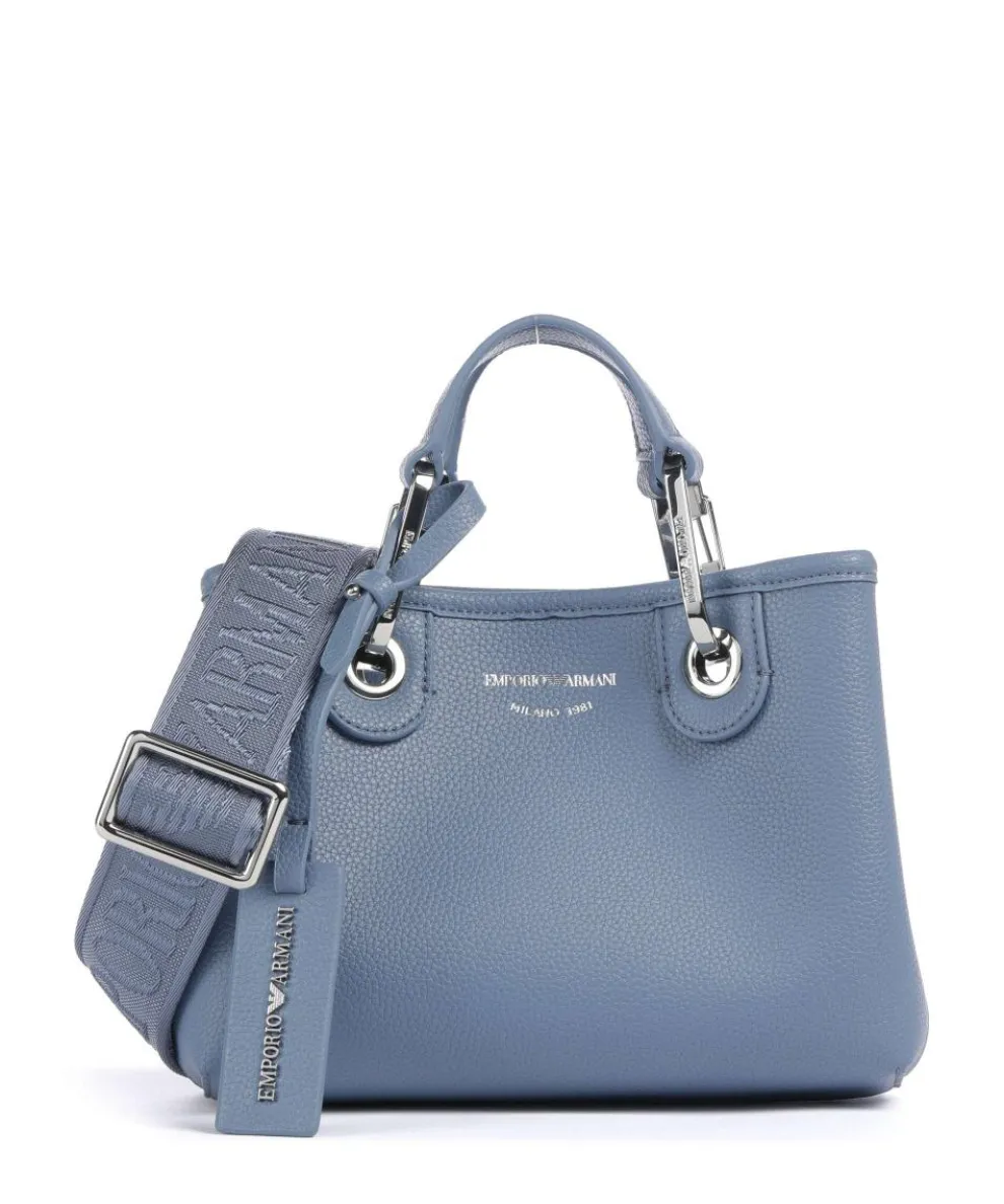 My EA Handbag imitation leather blue-grey