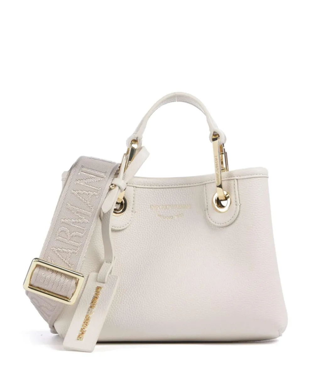 My EA Handbag imitation leather ivory