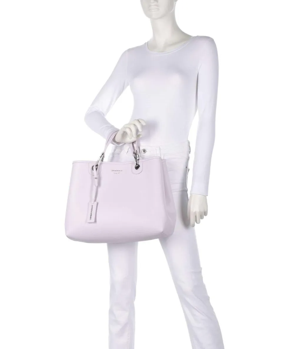 My EA Handbag imitation leather rose