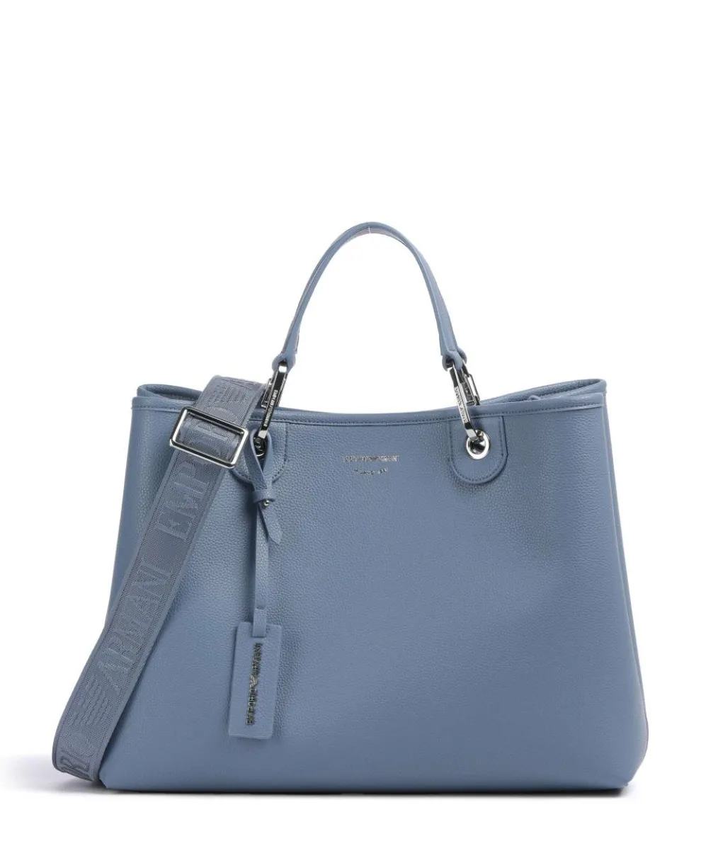 My EA Handbag imitation leather blue-grey