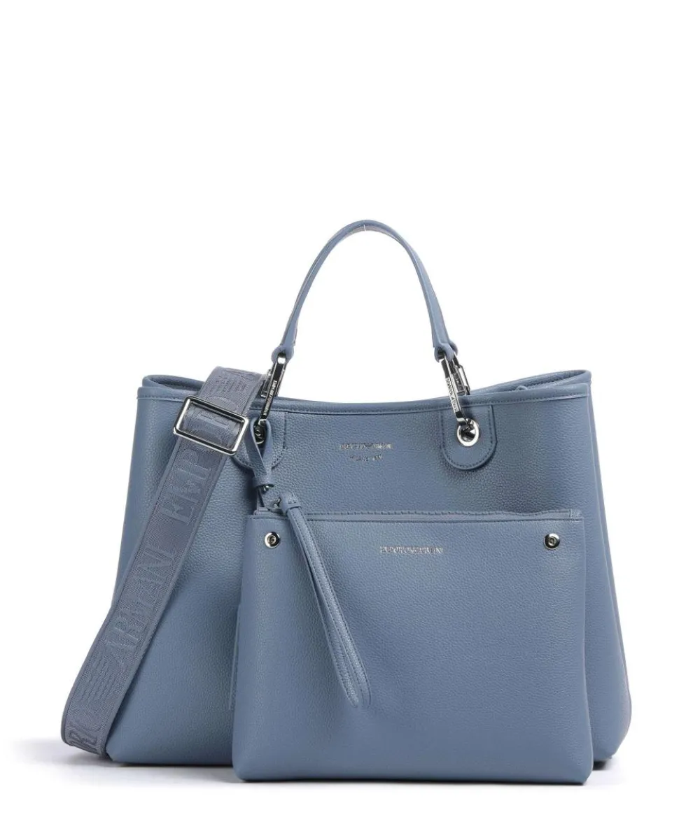 My EA Handbag imitation leather blue-grey