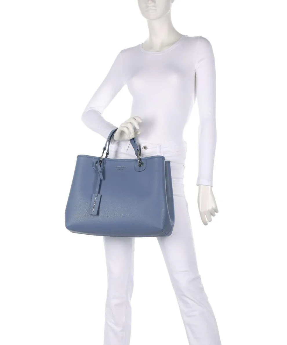 My EA Handbag imitation leather blue-grey