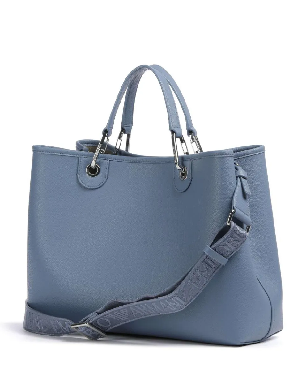 My EA Handbag imitation leather blue-grey