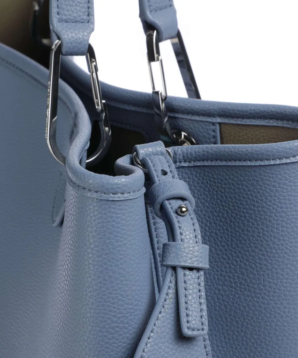 My EA Handbag imitation leather blue-grey