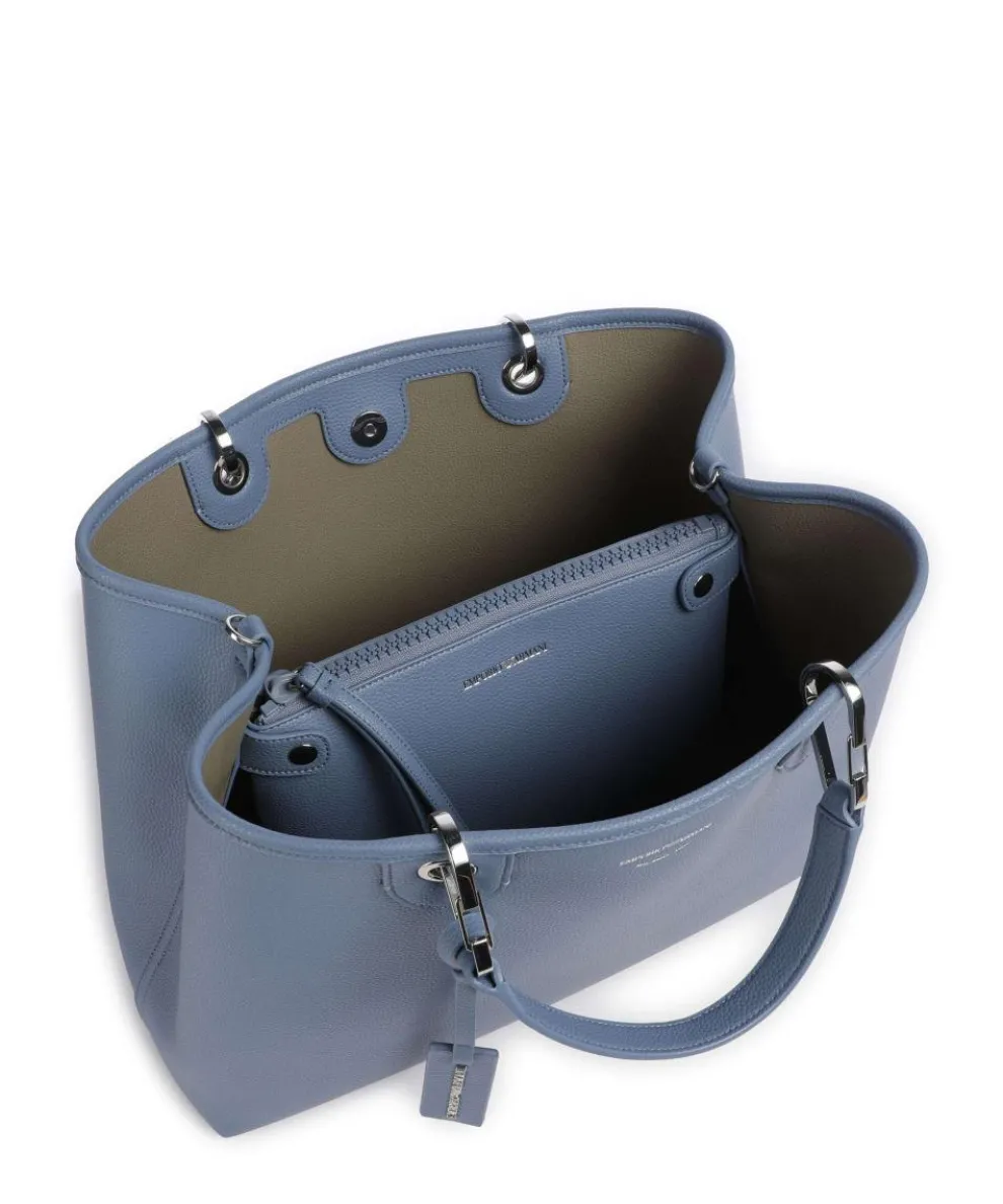 My EA Handbag imitation leather blue-grey