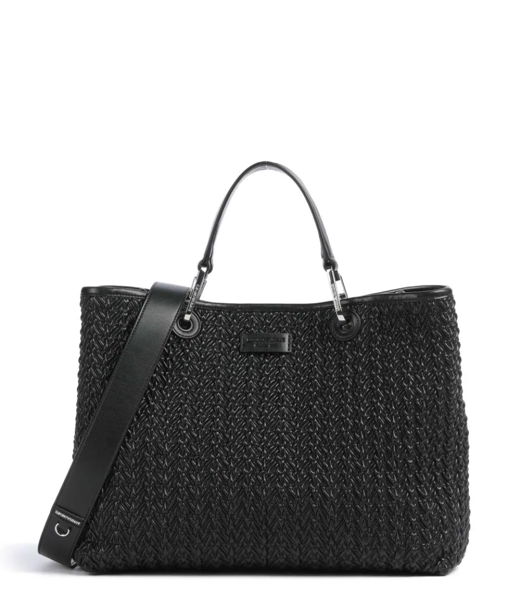 My EA Handbag imitation leather black
