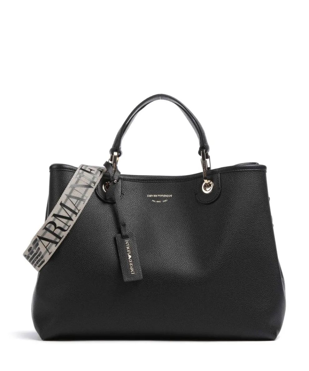 My EA Handbag imitation leather black