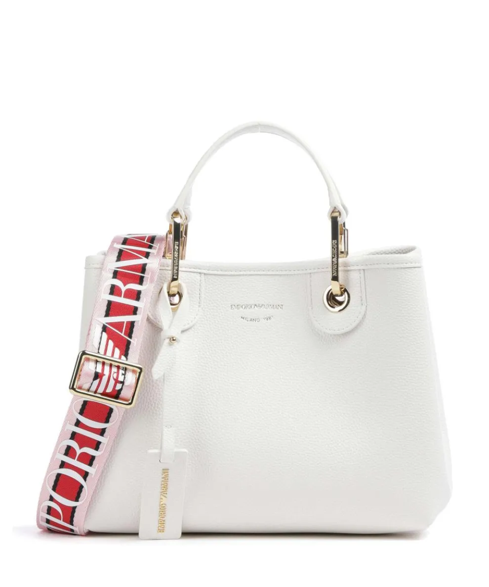 My EA Handbag imitation leather white