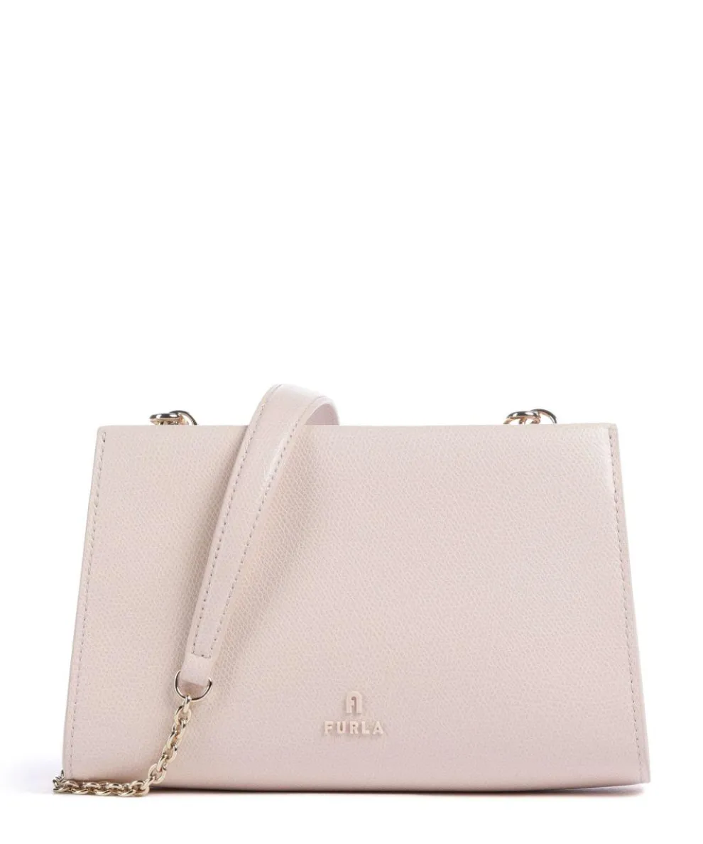 Myfurla Mini Crossbody bag grained leather antique pink