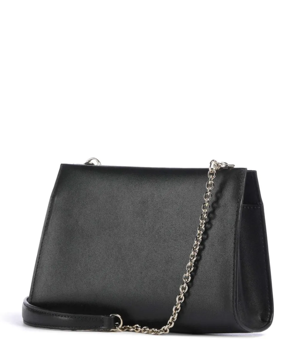 Myfurla Mini Crossbody bag fine grain leather black