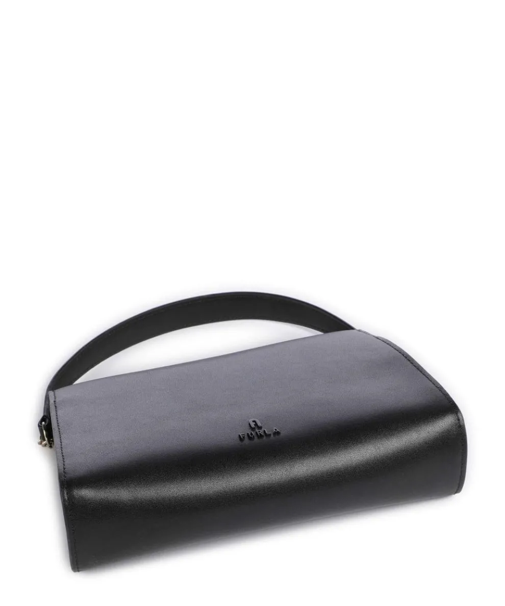 Myfurla Mini Crossbody bag fine grain leather black
