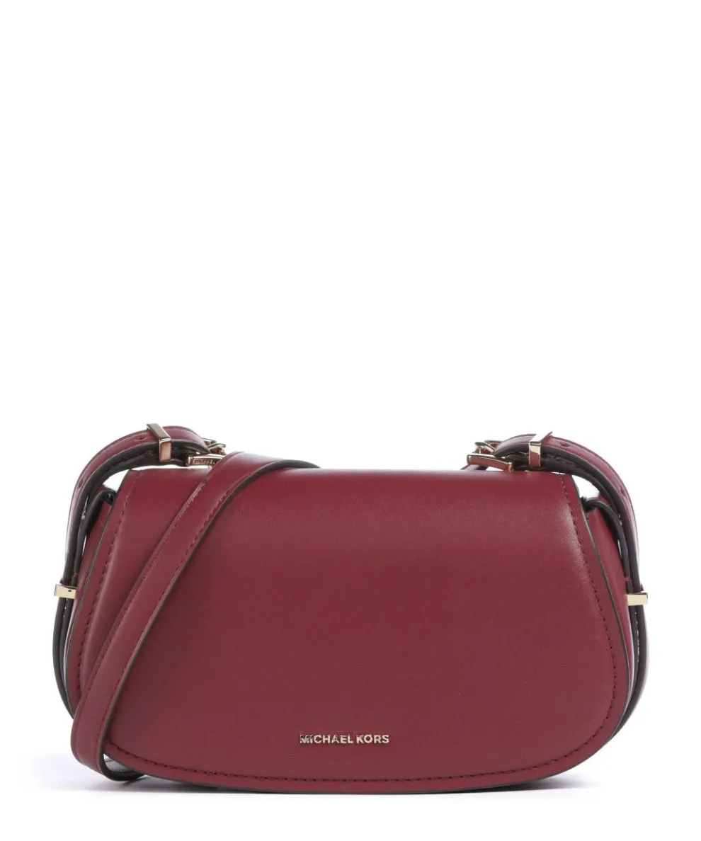 Lydia Small Crossbody bag fine grain cow leather wine