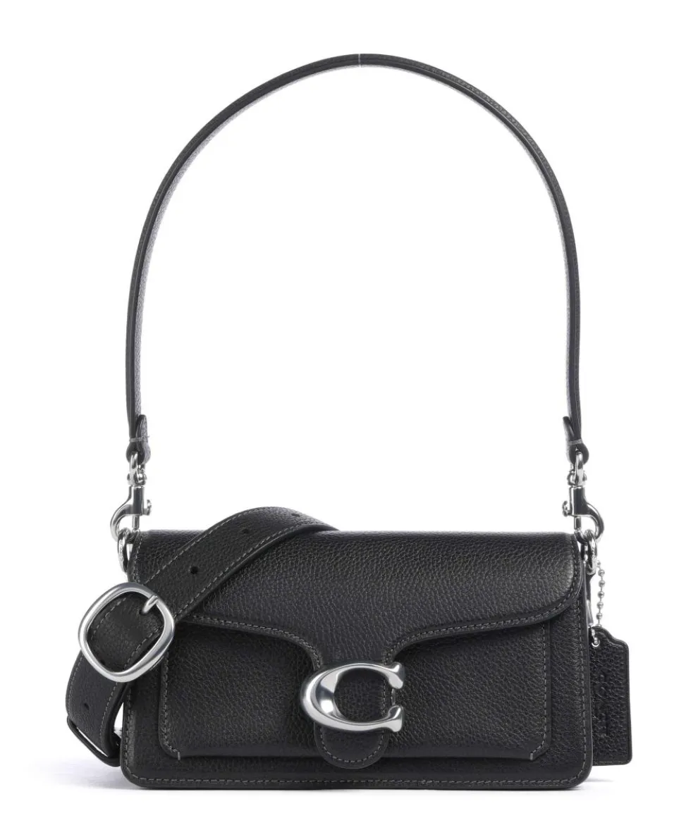Tabby 20 Shoulder bag grained cow leather black