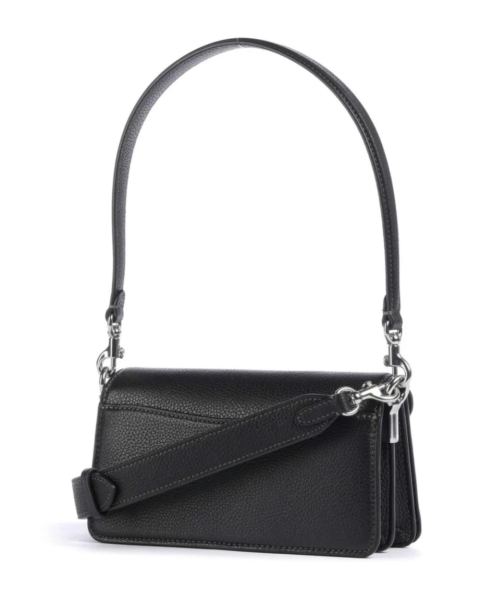 Tabby 20 Shoulder bag grained cow leather black