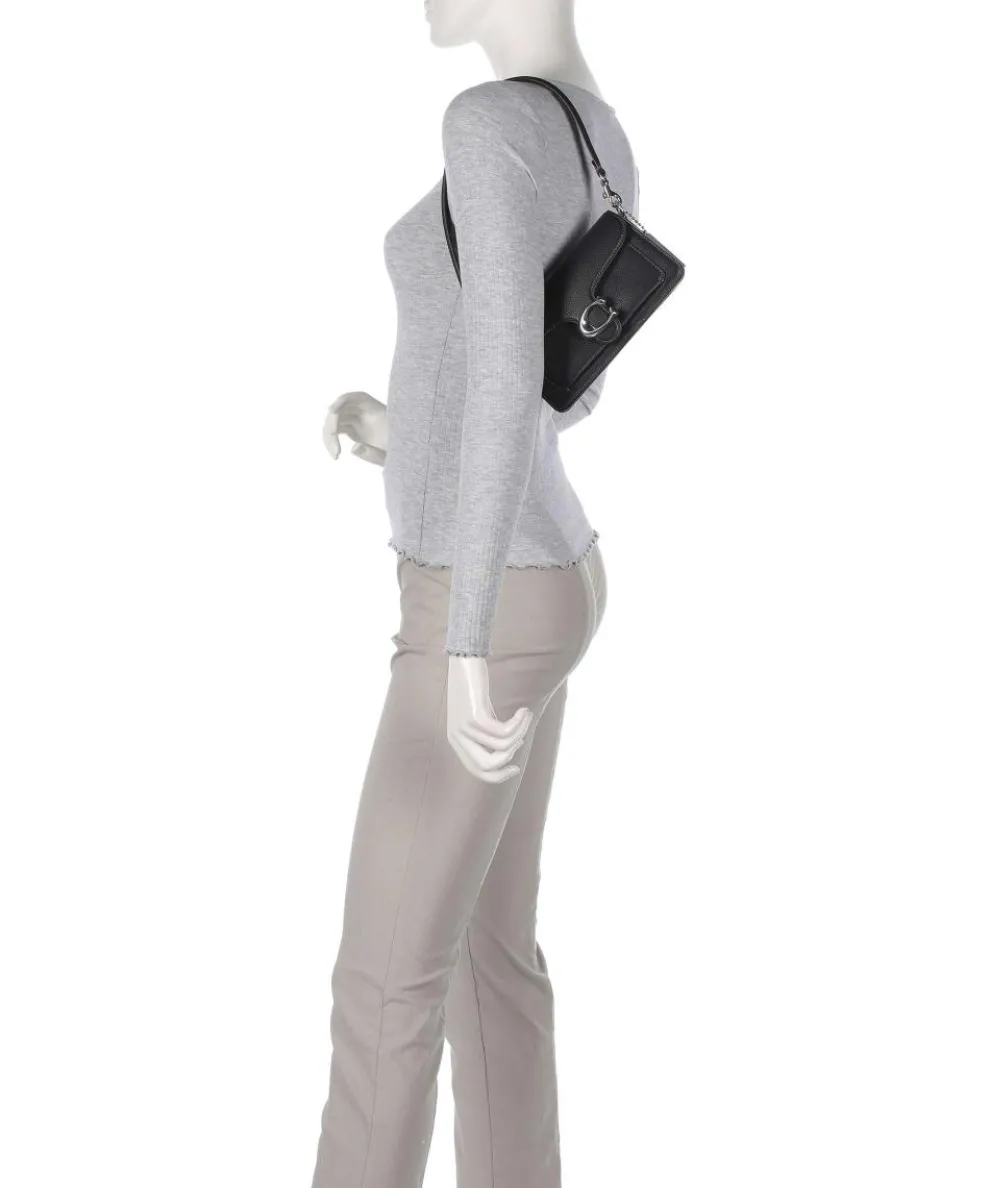 Tabby 20 Shoulder bag grained cow leather black