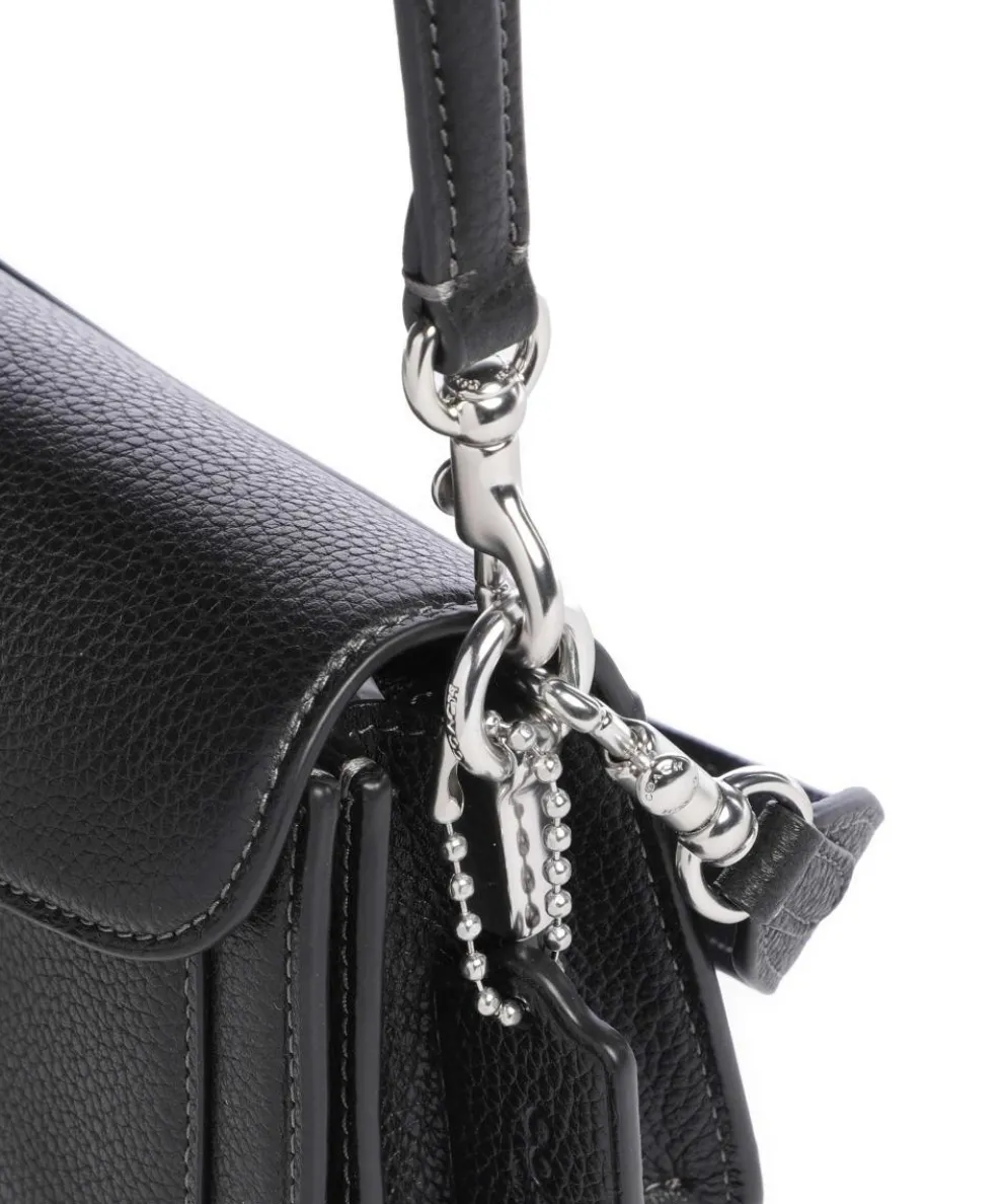 Tabby 20 Shoulder bag grained cow leather black
