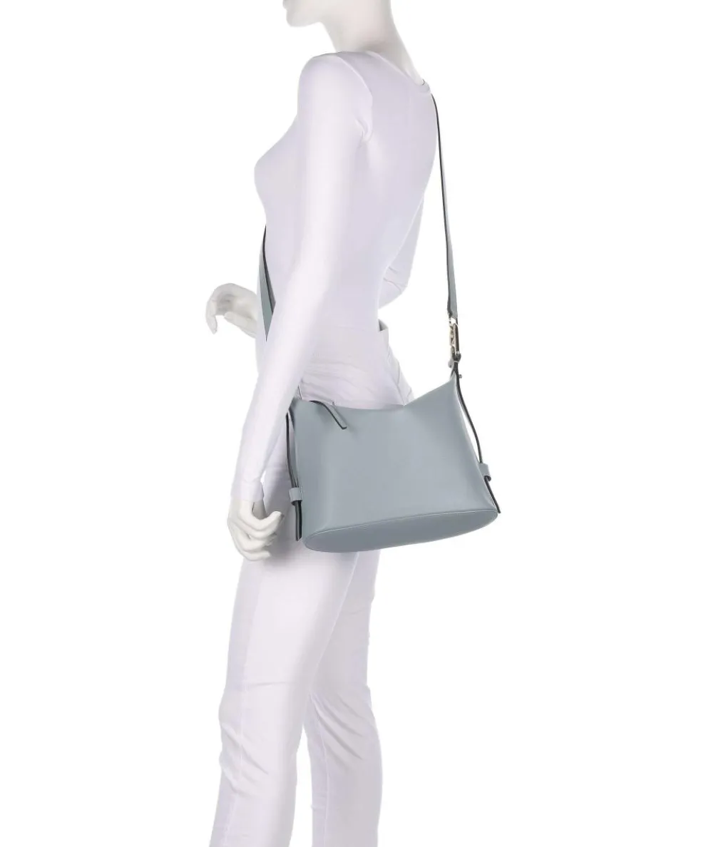 Nuvola M Handbag fine grain leather light blue