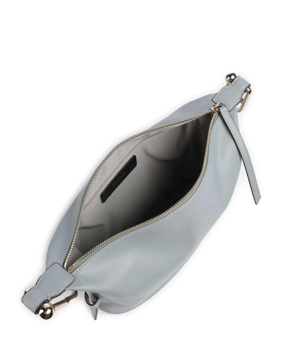 Nuvola M Handbag fine grain leather light blue