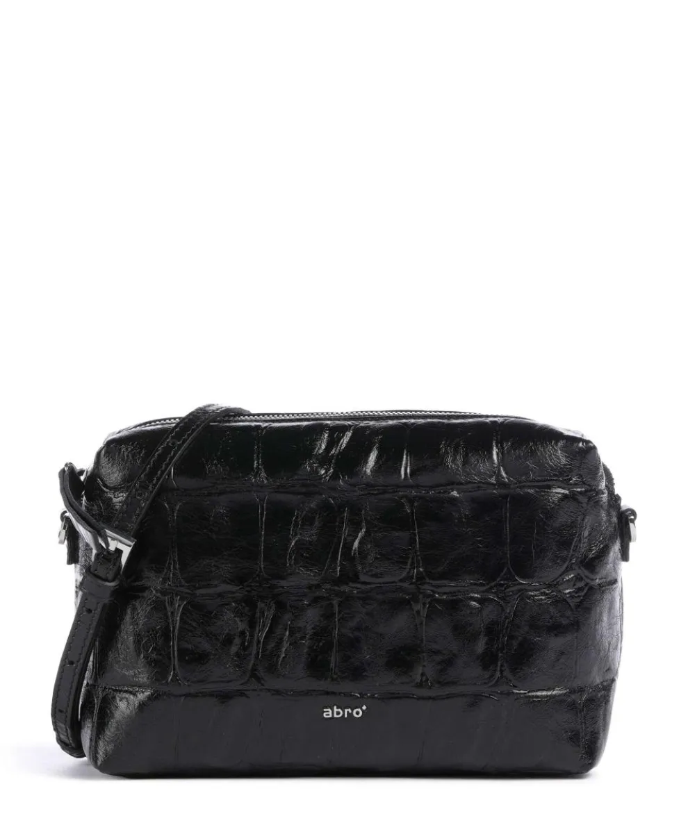 Maxi Cocco Kaia Crossbody bag embossed cow leather black