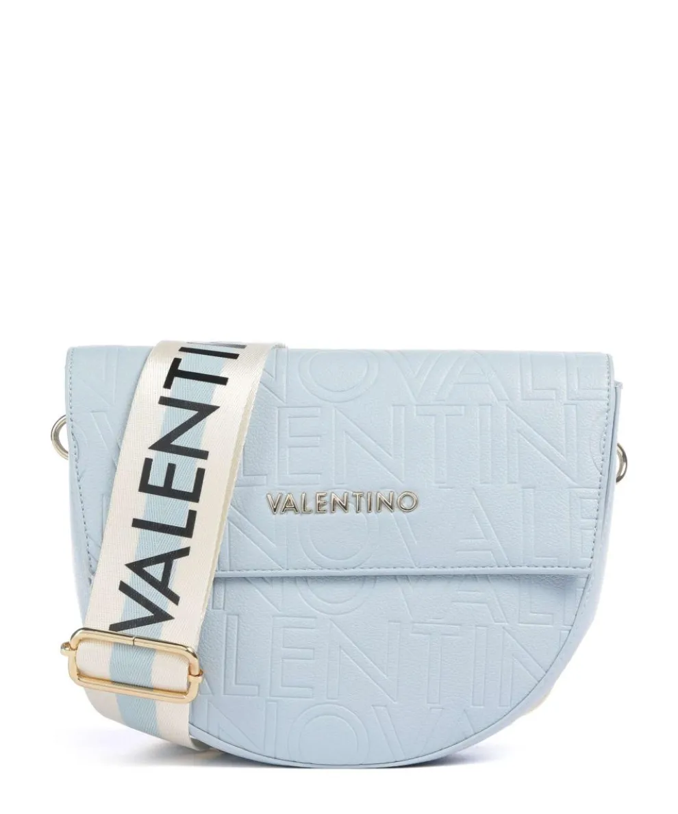 Pansy Crossbody bag imitation leather light blue