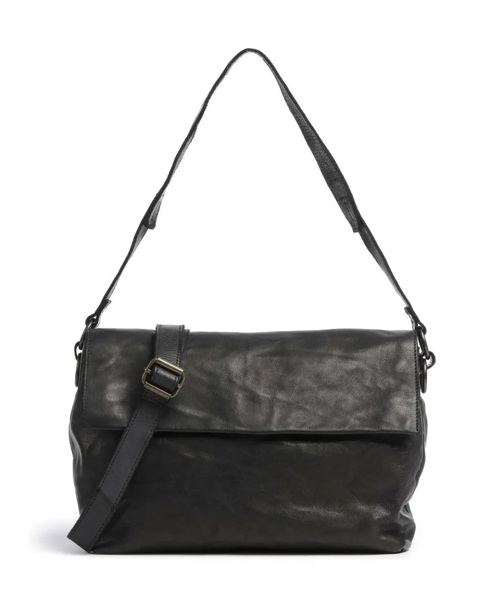 Submarine Shoulder bag cow leather black