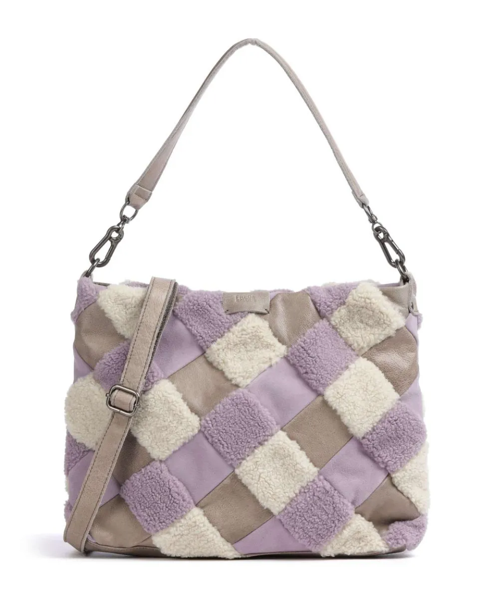 Check My Bag Hobo bag grained leather multicolour