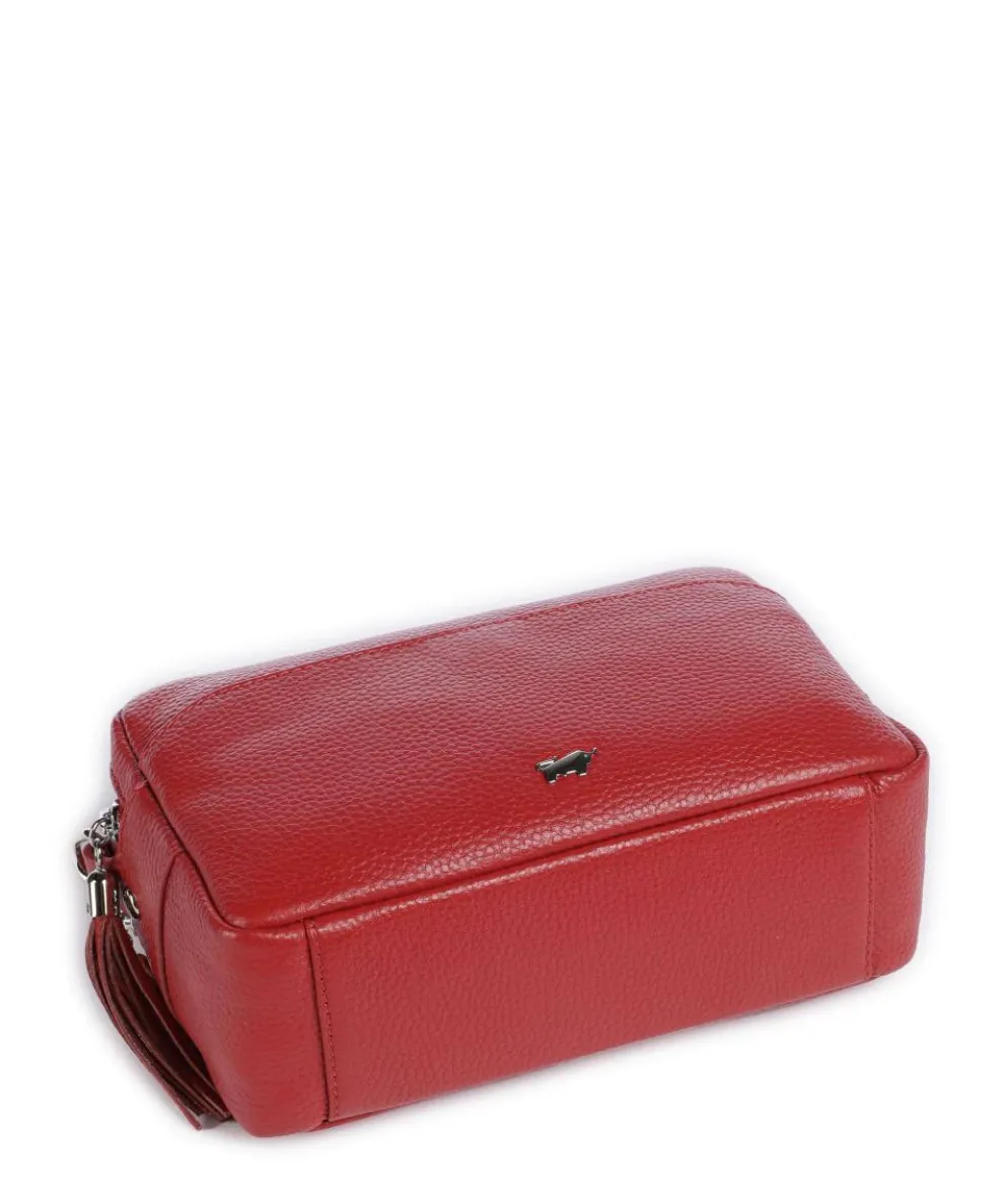 Hanna Crossbody bag grained cow leather red