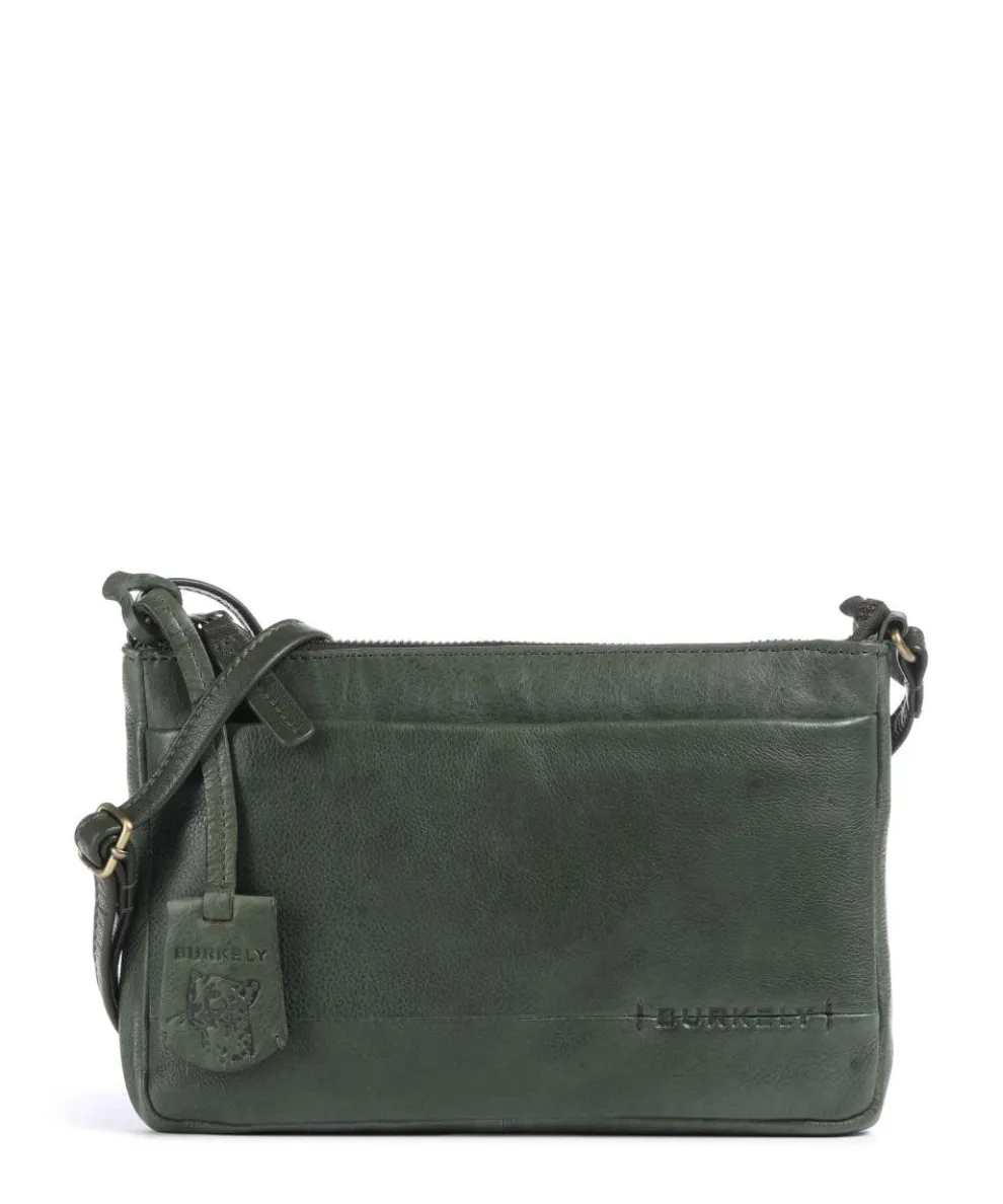 Natural Norah Crossbody bag leather dark green