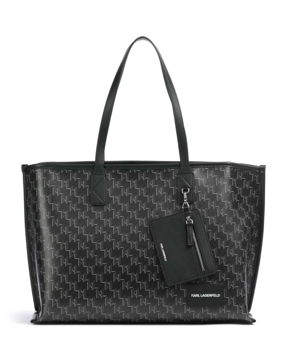 K/Voyage Tote bag 16″ cotton, polyester black