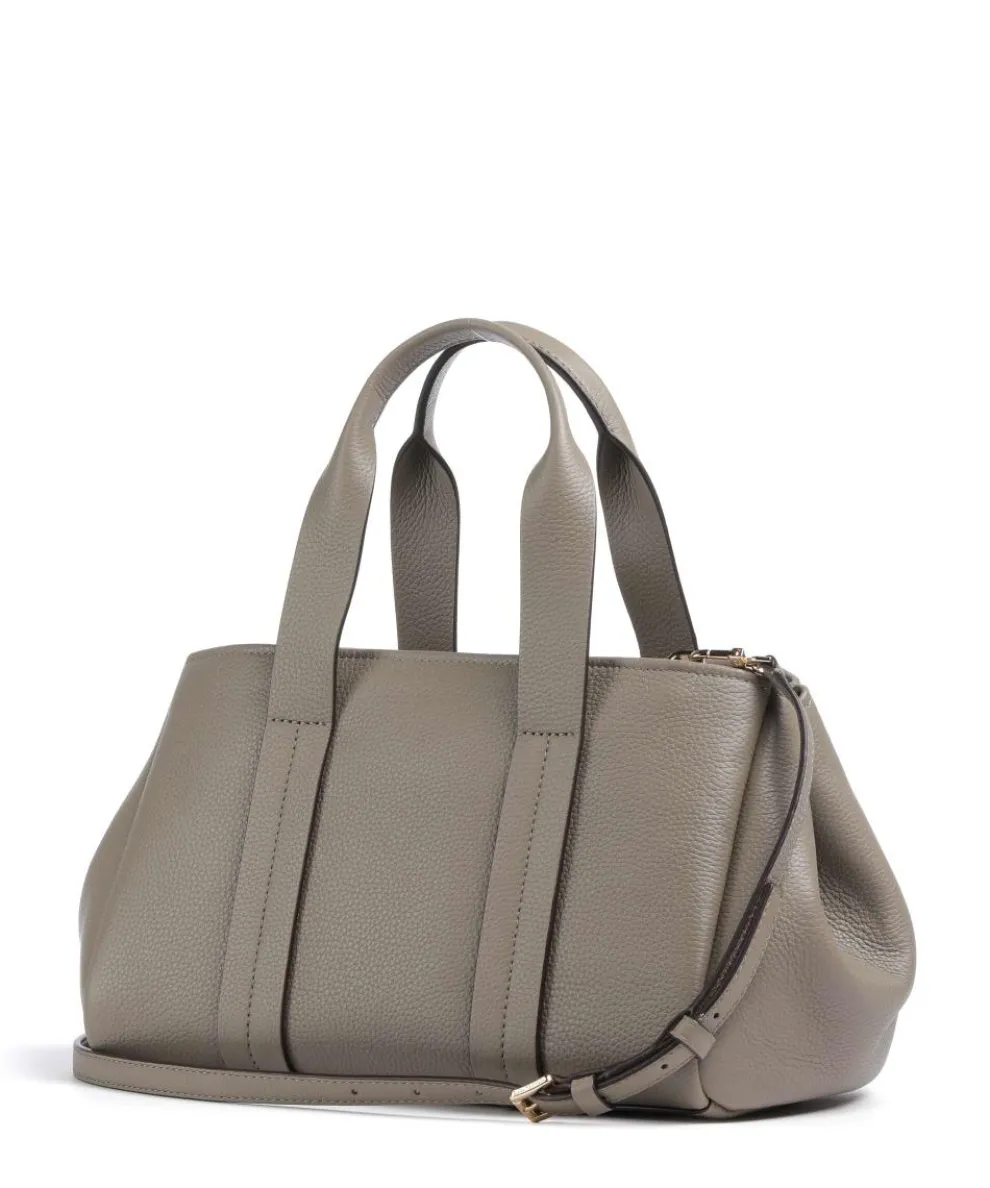 Romee Small Handbag grained cow leather taupe