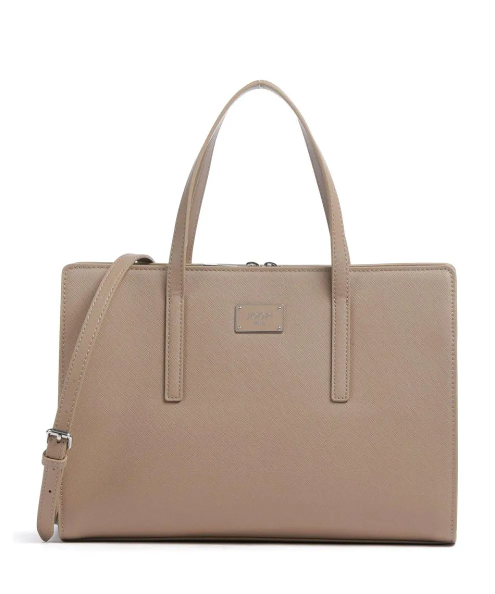 Jeans Cofano Marika Tote bag imitation leather beige