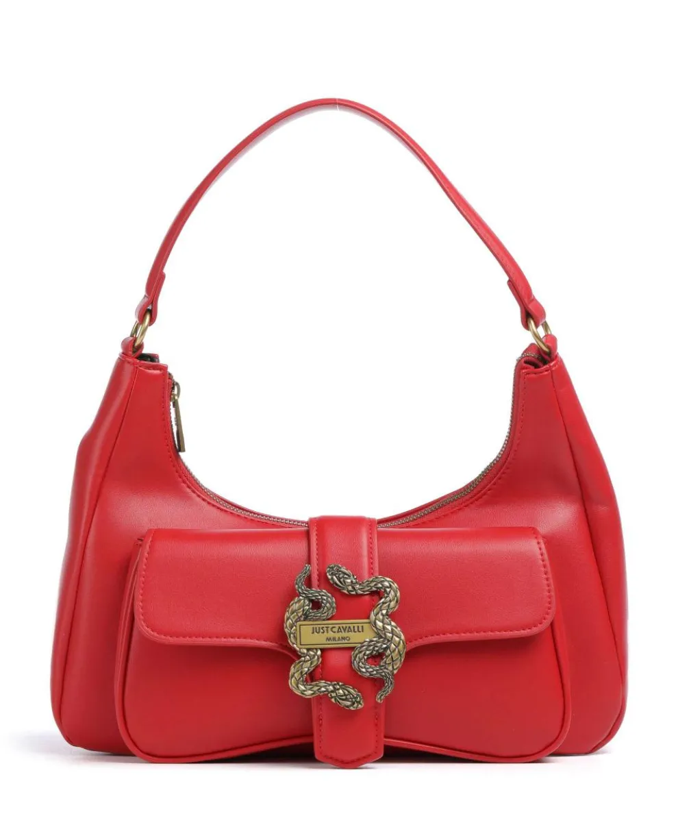 Iconic Snakes Shoulder bag imitation leather red