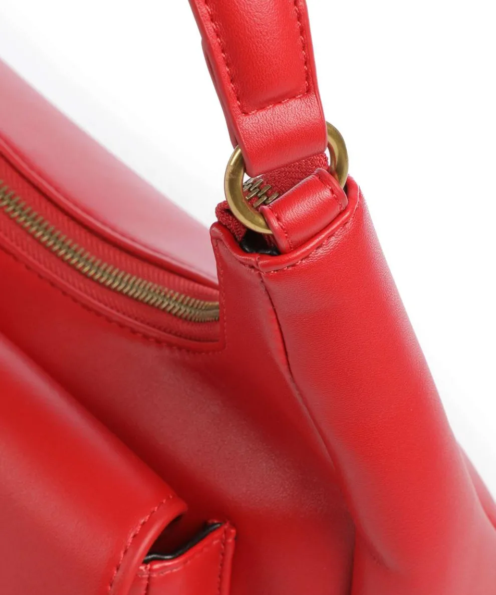 Iconic Snakes Shoulder bag imitation leather red