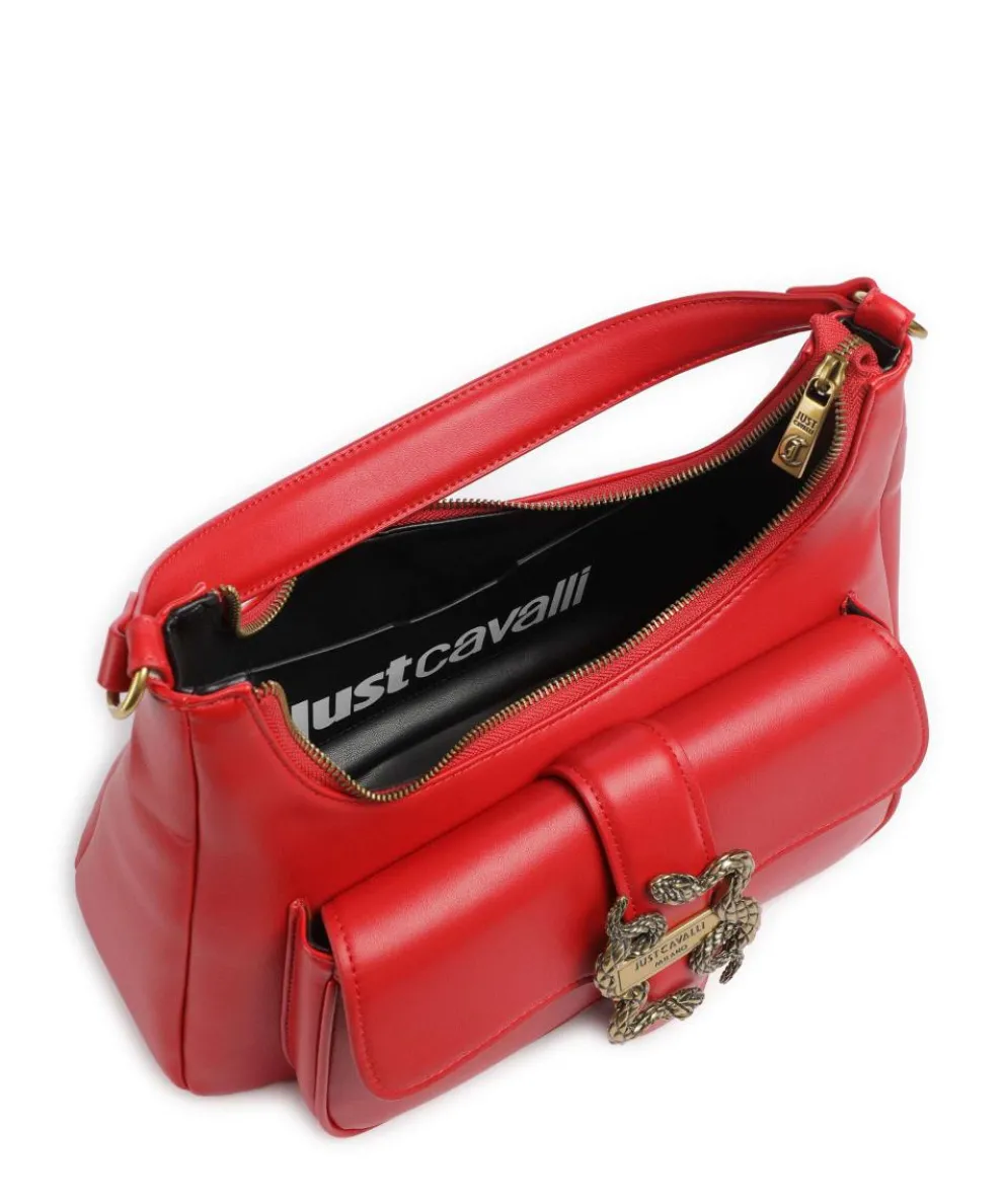 Iconic Snakes Shoulder bag imitation leather red