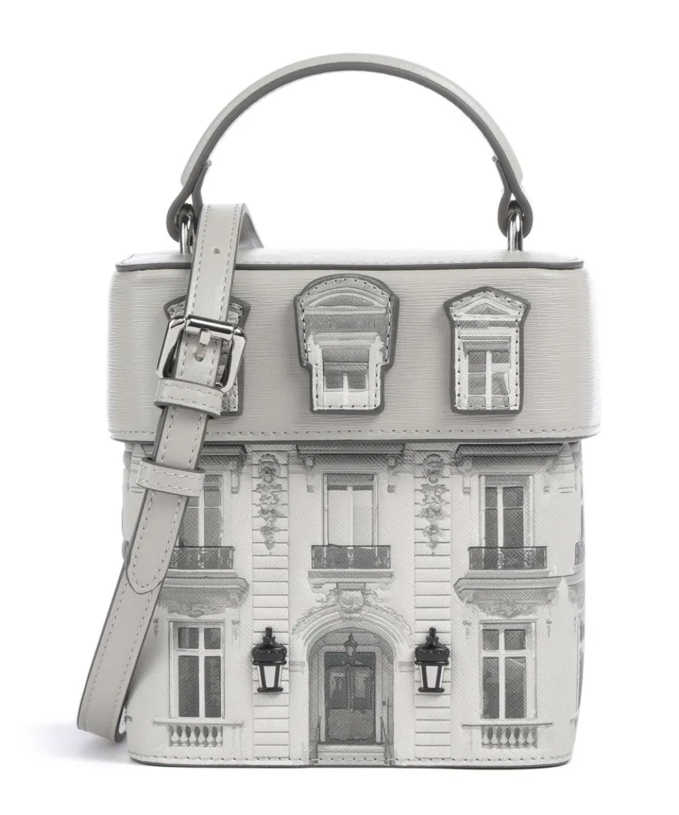 K/Rue St Guillaume Crossbody bag imitation leather light grey