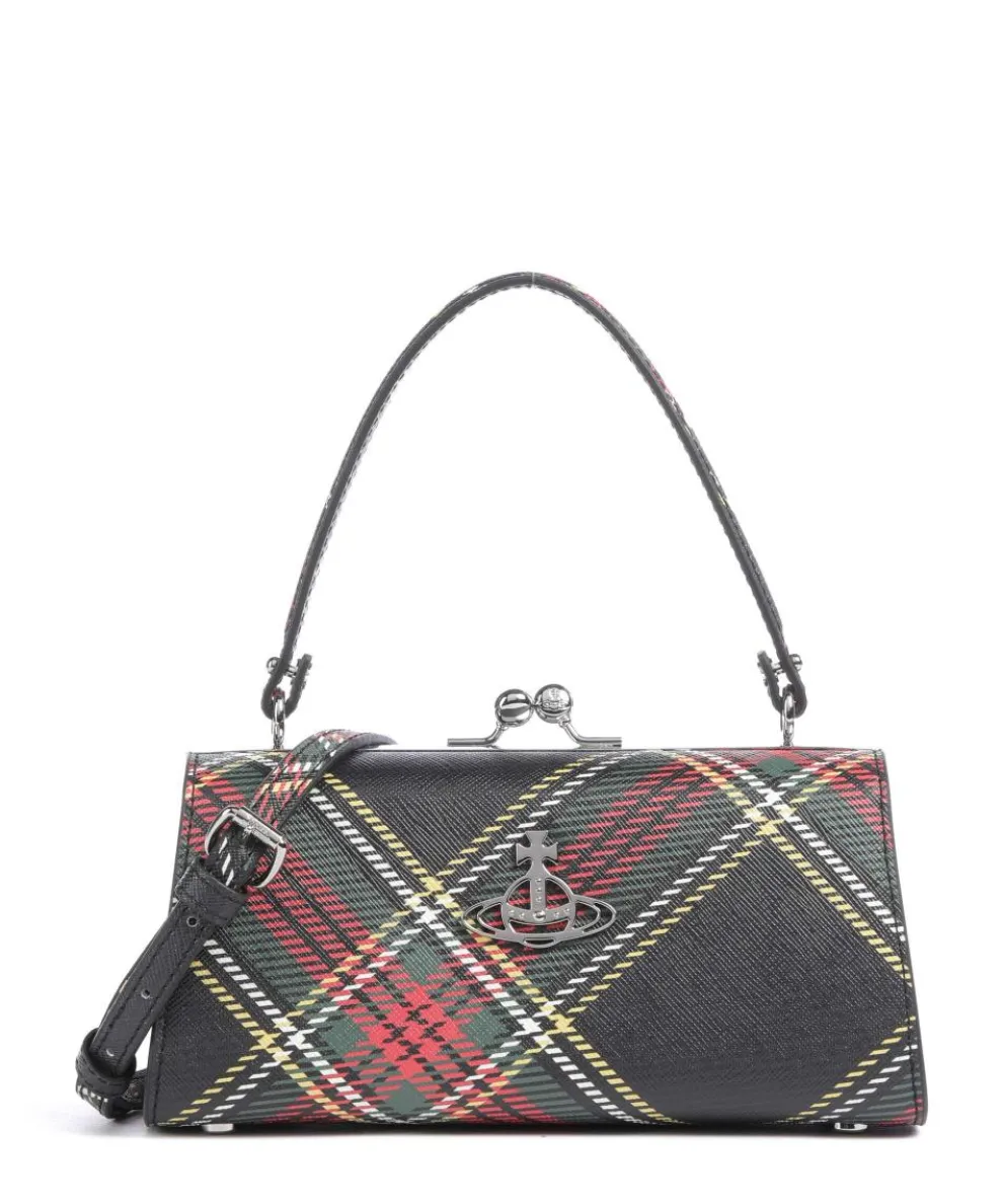 Doll Frame Saffiano Printed XL Handbag imitation leather multicolour