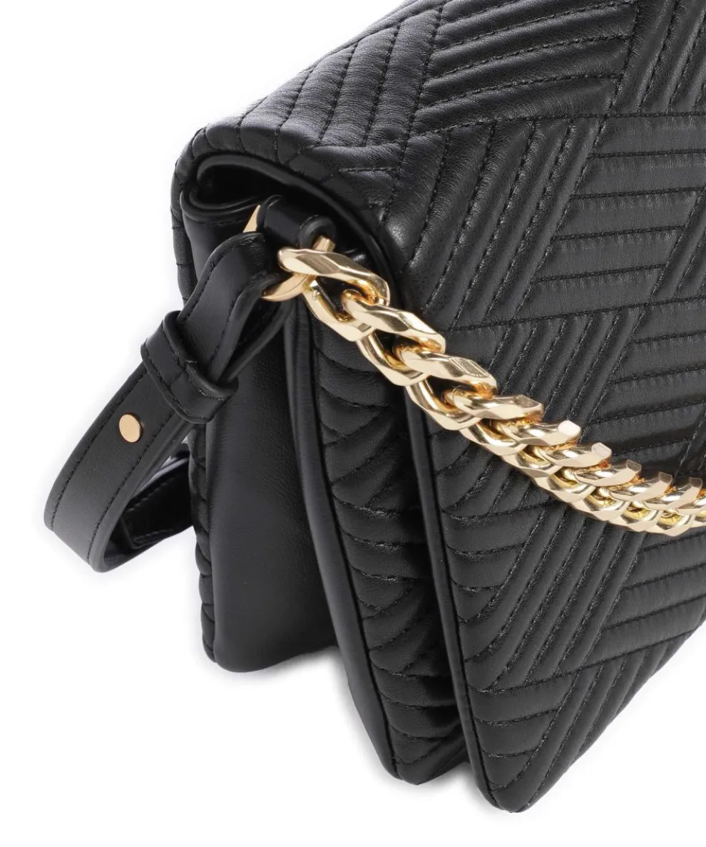 Desiree Crossbody bag fine grain cow leather black