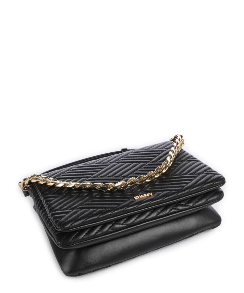 Desiree Crossbody bag fine grain cow leather black