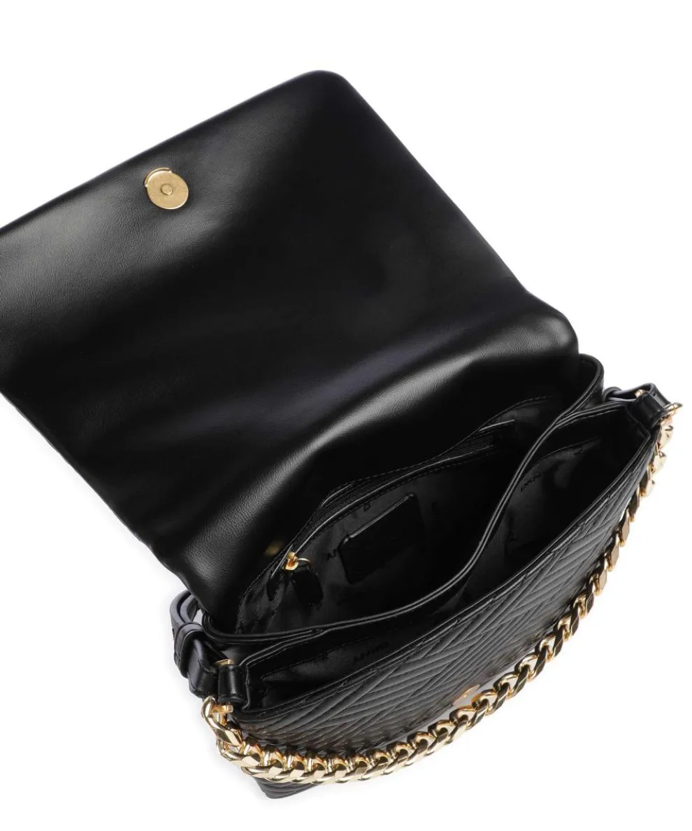 Desiree Crossbody bag fine grain cow leather black