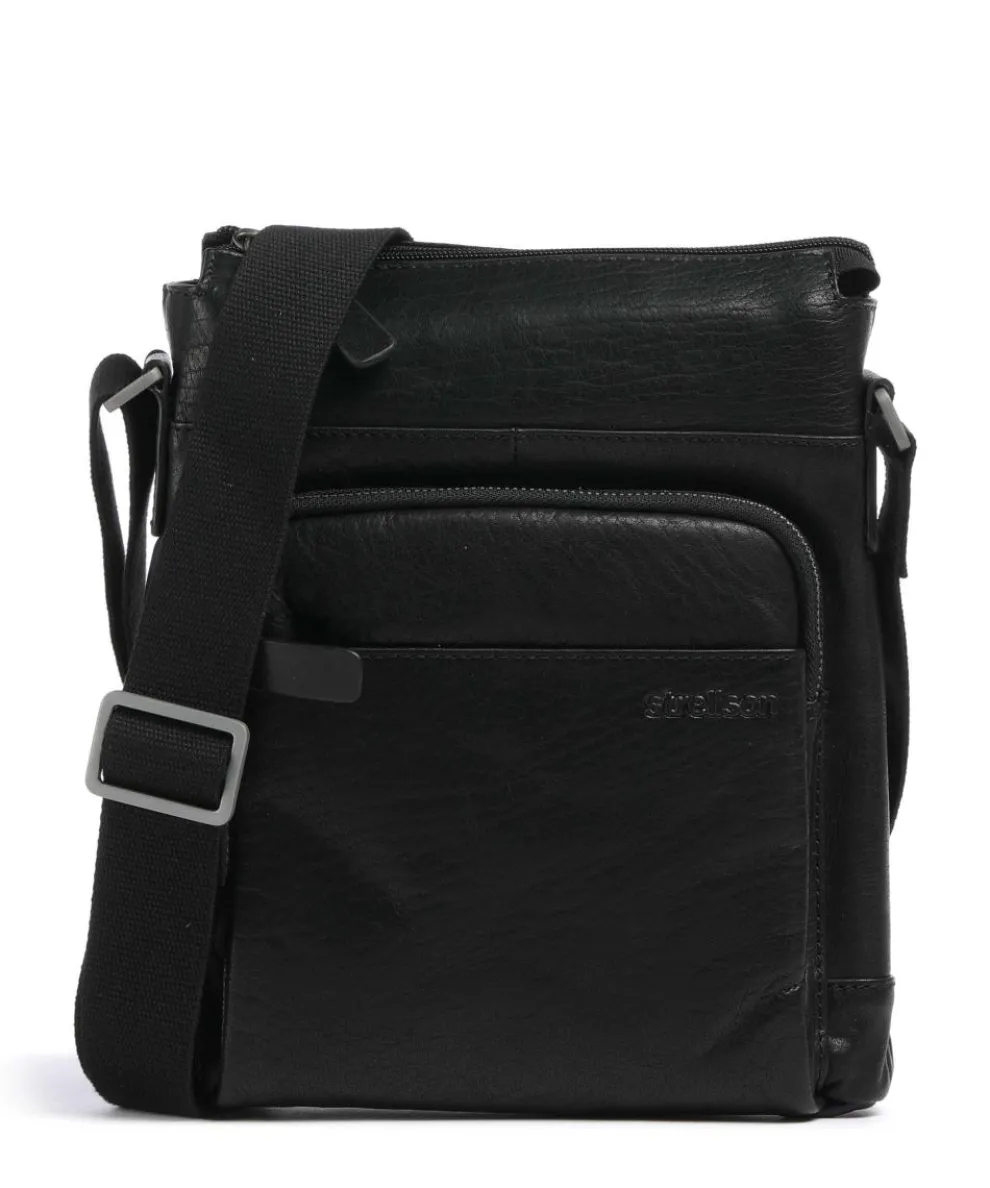 Abbey Crossbody bag buffalo leather black