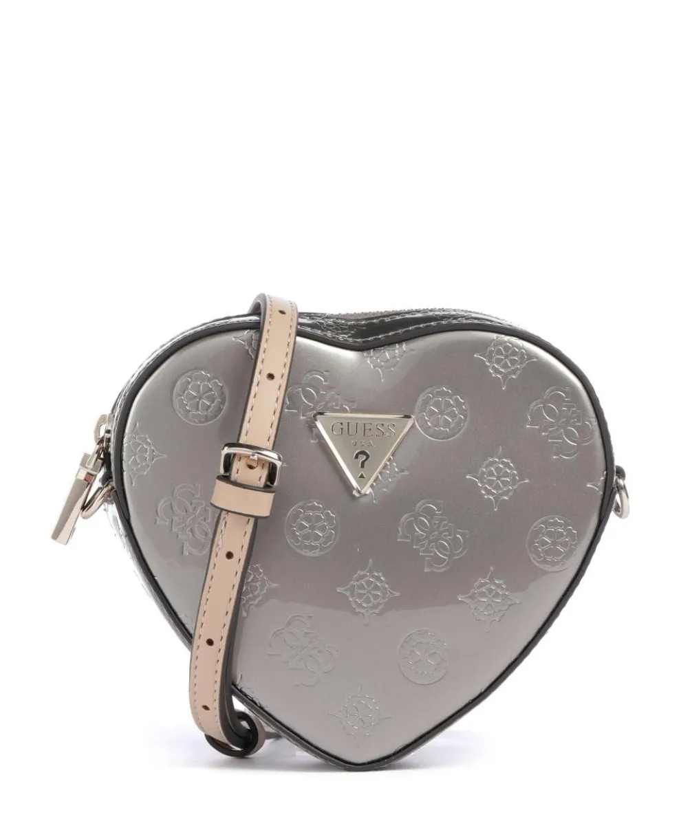 Arnela Crossbody bag imitation leather platinum